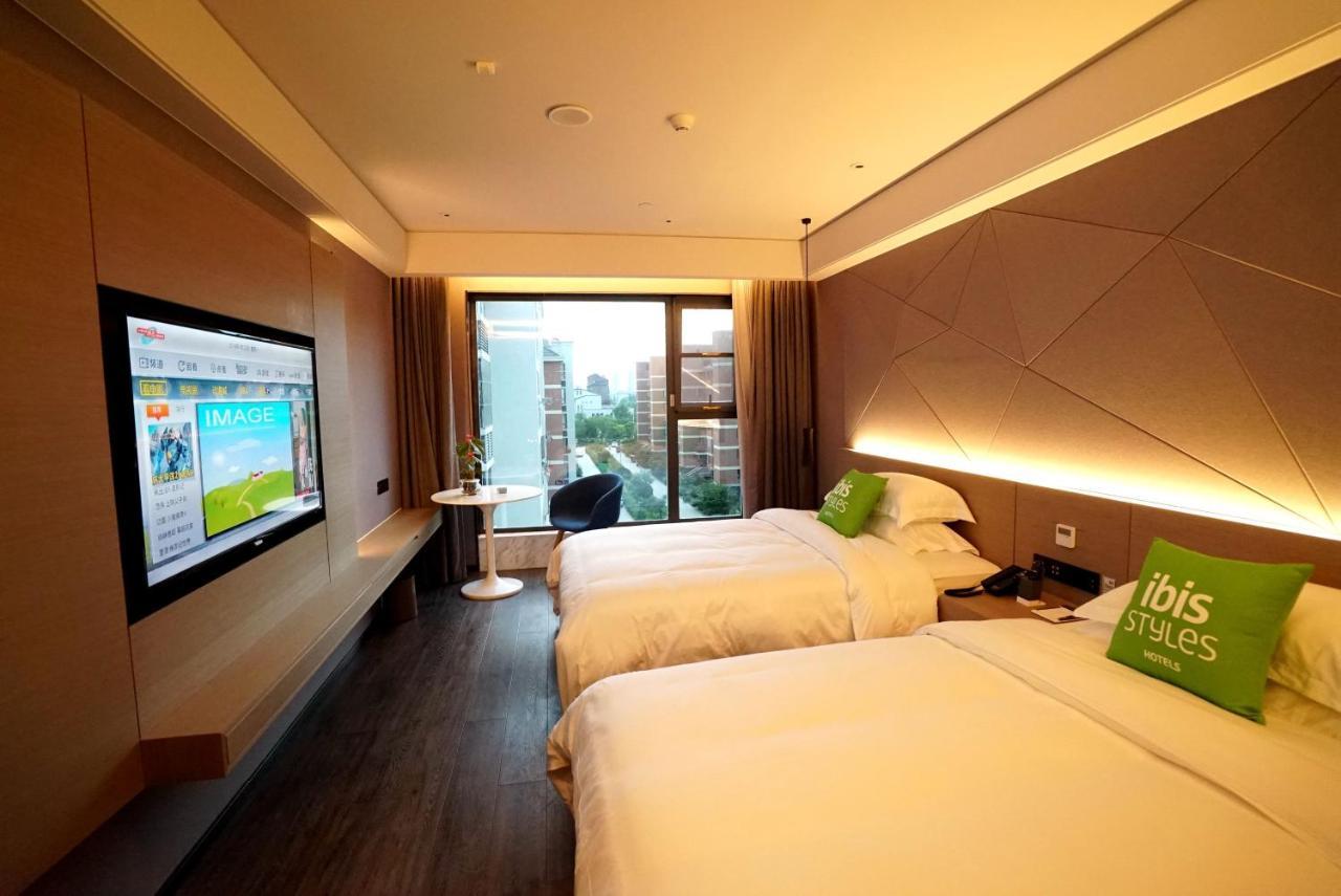 Ibis Styles Suqian Sihong South Hengshan Road Hotel Exterior foto